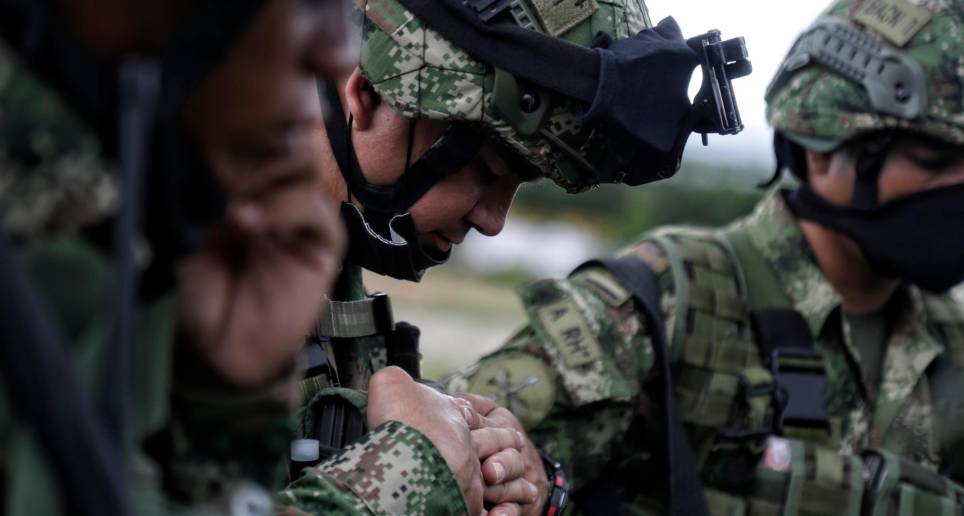 De acuerdo con información preliminar, los militares fallecidos son siete soldados y dos suboficiales. FOTO: COLPRENSA 