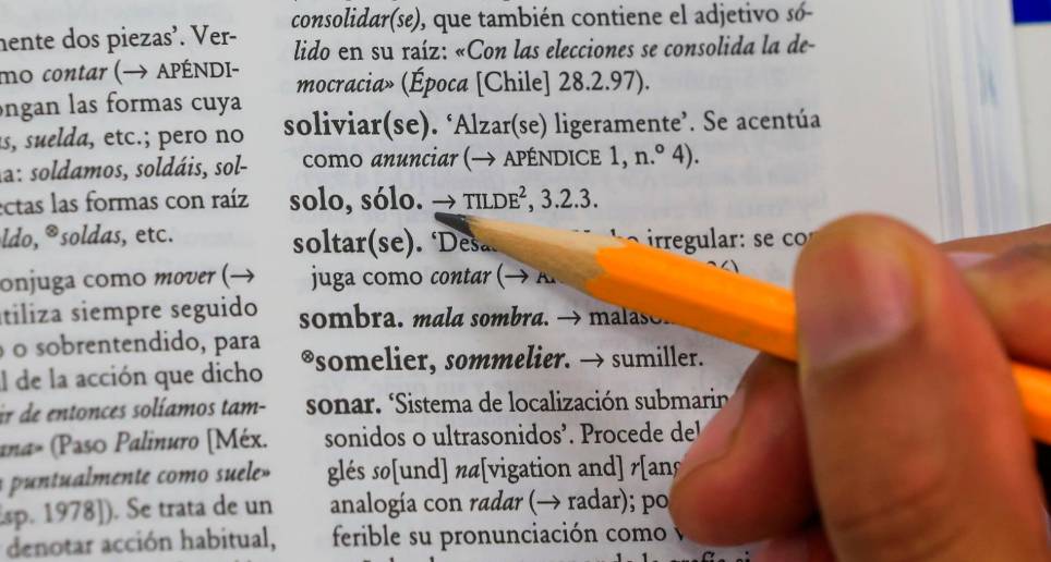 No se complique, solo va sin tilde. FOTO Esneyder Gutiérrez