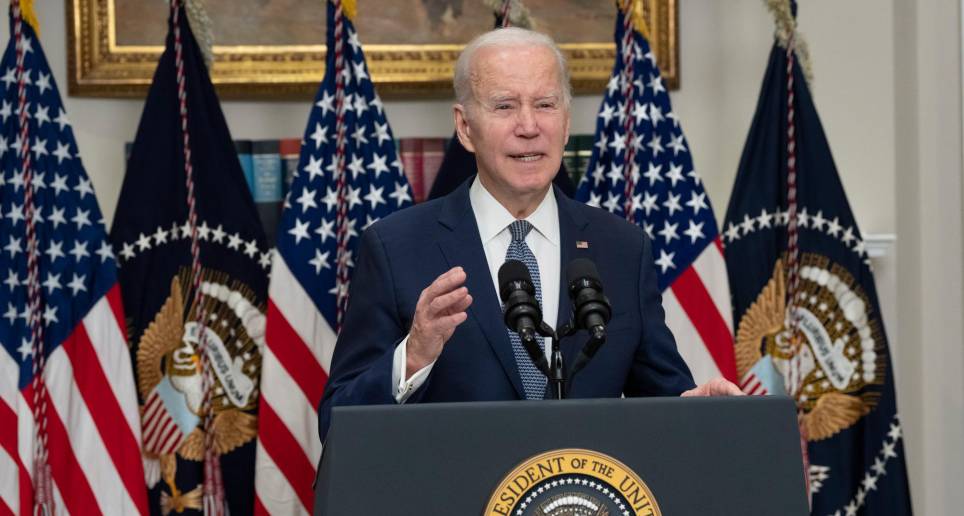 El presidente Joe Biden aseguró que todos los ahorradores de Silicon Valley Bank y de Signature Bank recuperarán sus recursos. FOTO: EFE