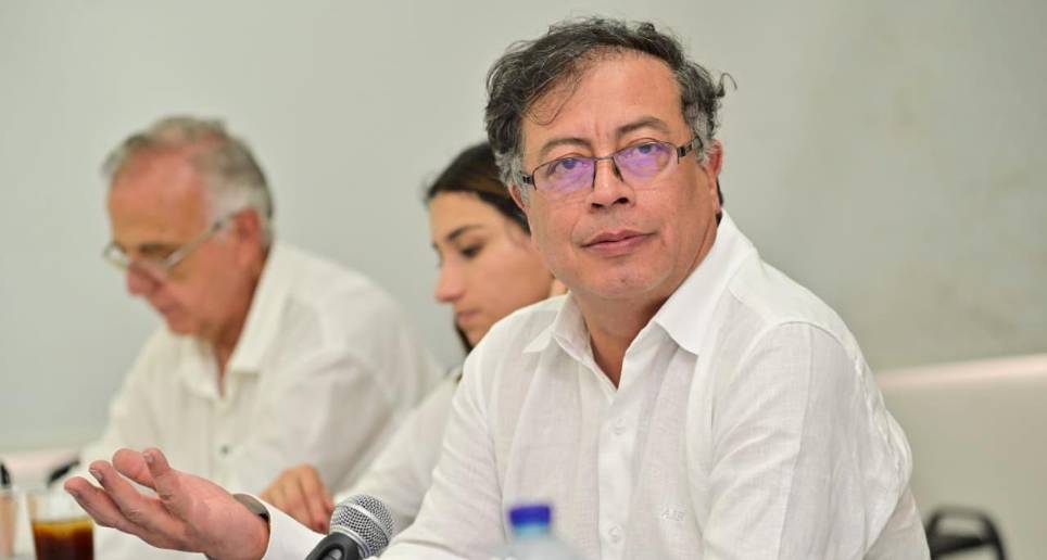 El evento contará con la presencia, entre otros, del presidente Petro, el expresidente Juan Manuel Santos y el jefe de la Misión de Naciones Unidas en Colombia, Carlos Ruiz Massieu. FOTO: COLPRENSA