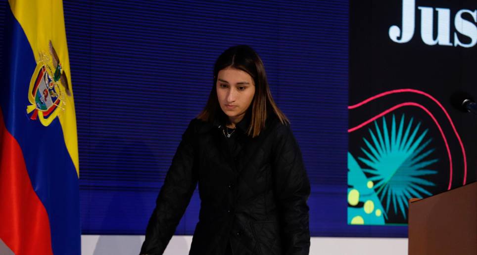 LauraSarabia, exjefe de gabinete de Gustavo Petro. FOTO: COLPRENSA