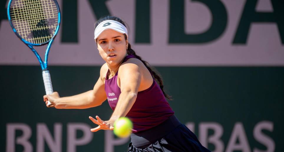 Camila Osorio ha participado en 10 torneos de Grand Slam. FOTO: GETTY 