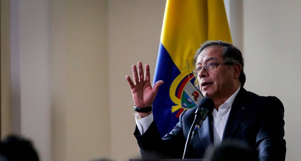 Gustavo Petro, presidente de Colombia. FOTO Colprensa 