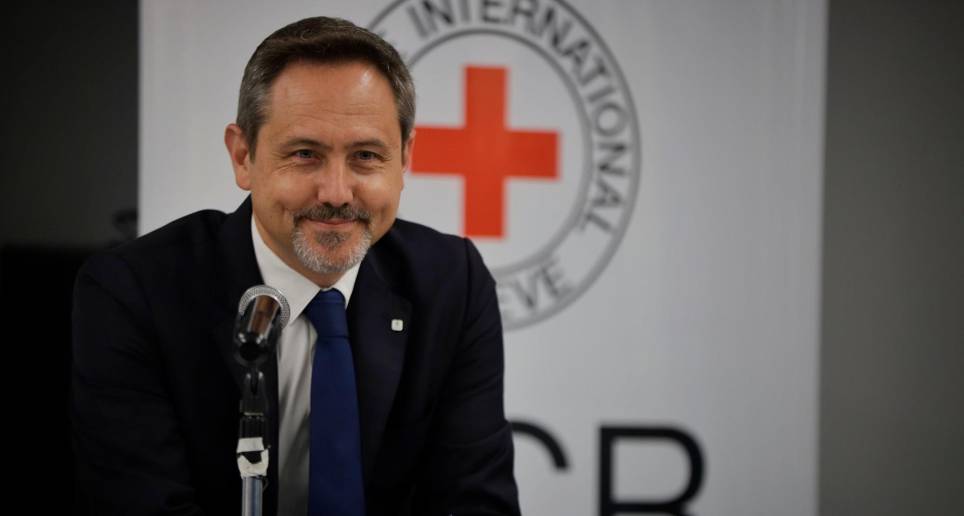 Lorenzo Caraffi es el jefe de la delegación del CICR en Colombia. FOTO COLPRENSA 