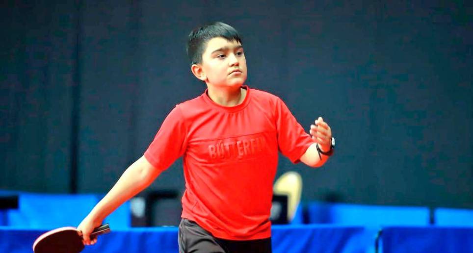 Emanuel Otálvaro practica tenis de mesa desde los 5 años de edad. FOTO FEDERACIÓN INTERNACIONAL DE TENIS DE MESA