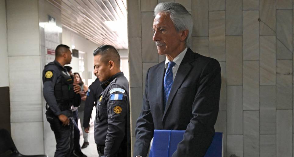 El juicio por lavado de activos contra el director del extinto diario El Periódico, José Rubén Zamora, se adelanta en Guatemala. FOTO AFP