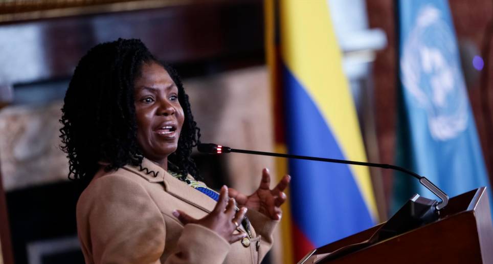 La sesión preparatoria del Foro Permanente de las Naciones Unidas para las Cuestiones Indígenas se llevó a cabo en Bogotá este lunes. FOTO: COLPRENSA