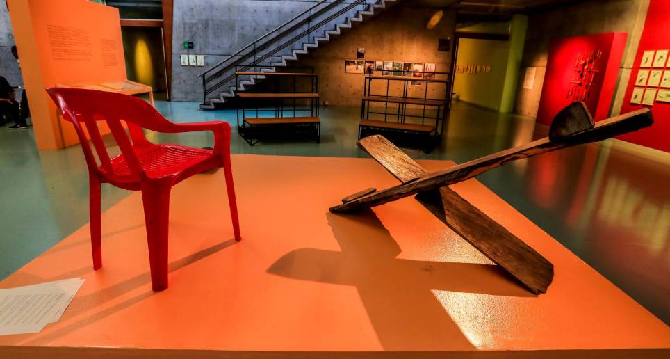 La exposición empezó en una tesis que José Ignacio y María Patricia hicieron en los años 80. Foto: Jaime Pérez.