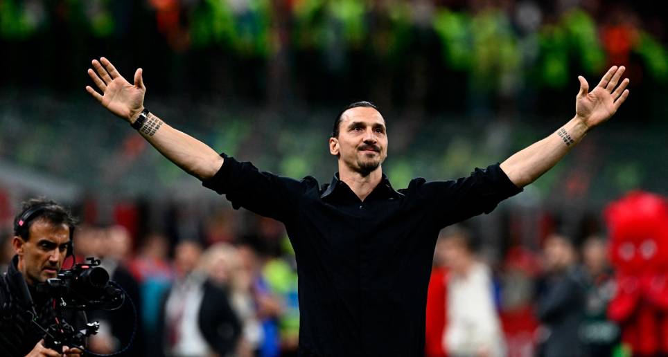 Zlatan dejó huella en el fútbol mundial. FOTO AFP