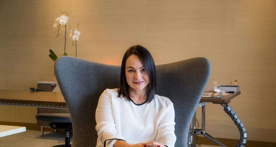 Luz María Correa es la presidenta de Construcciones El Cóndor desde 2022. FOTO: El Colombiano