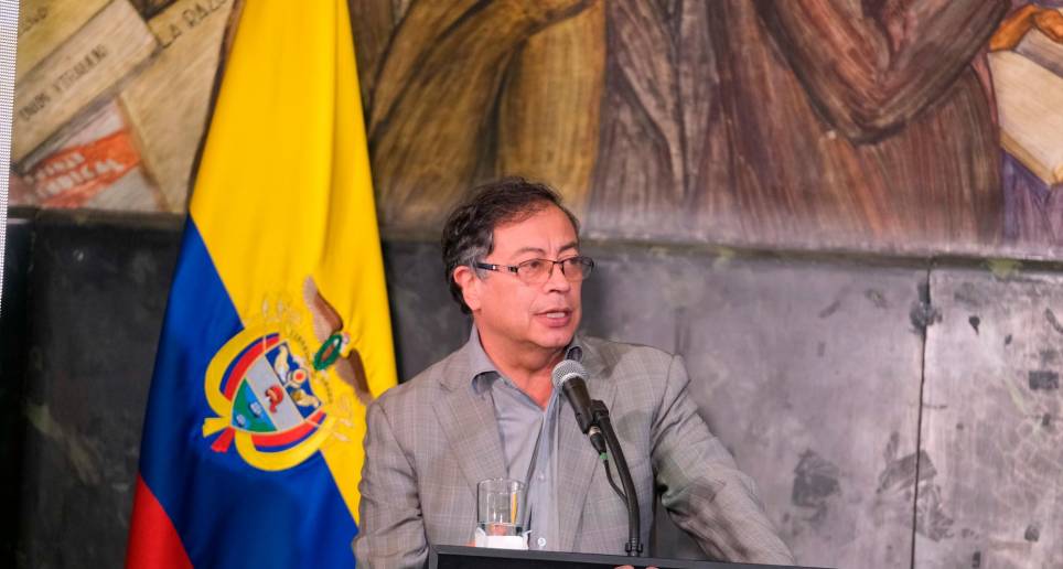 El presidente Gustavo Petro aseguró que el acuerdo podría incluir coceptos como “conocimiento” e “industrialización”. FOTO CORTESÍA PRESIDENCIA