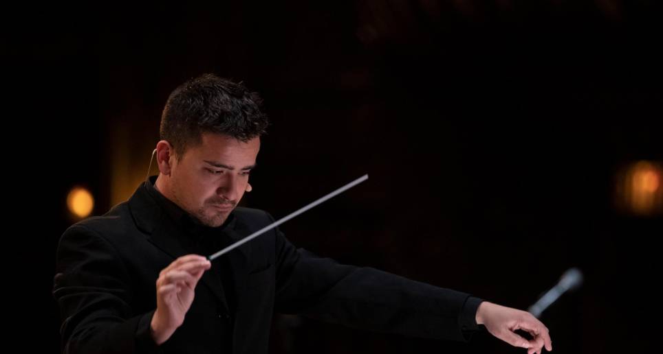 Gran parte de la carrera musical de Andrés Lopera se ha desarrollado en las aulas y los escenarios de los Estados Unidos. Foto: Cortesía.