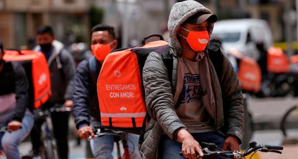 Las plataformas de delivery en el país no están pasando por su mejor momento, lo que llevó a competidores de Rappi como iFood y Jokr al cierre de sus operaciones en nuestro territorio. FOTO Colprensa