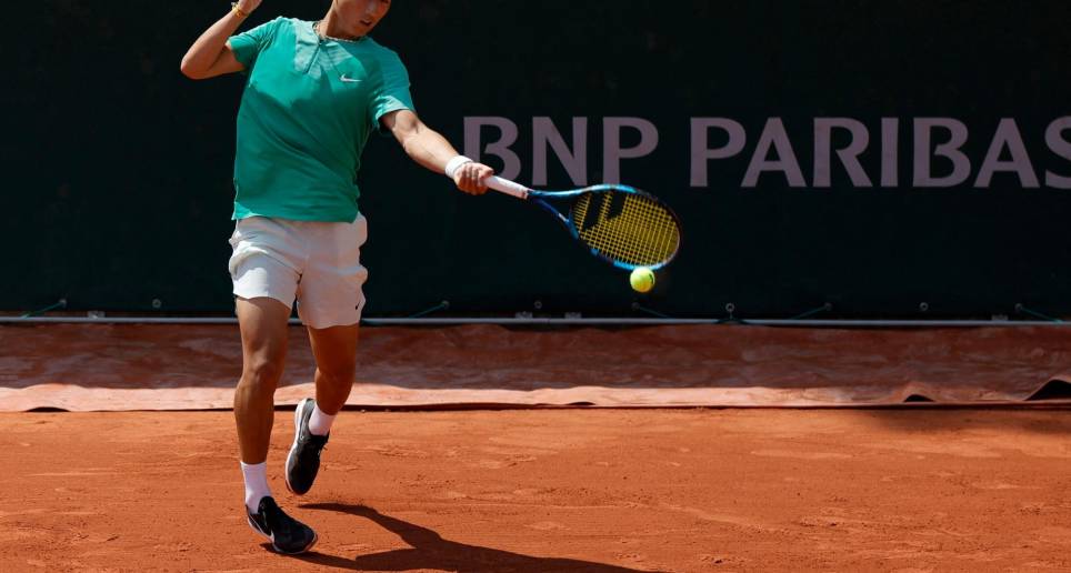 El peruano Juan Pablo Varillas actualmente es puesto 94 en el ranquin ATP. FOTO AFP