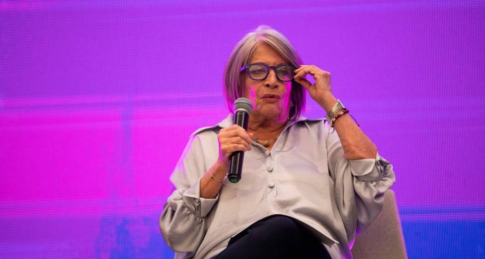 La exministra Cecilia López fue una de las funcionarias que salió del Gobierno Petro el pasado 26 de abril, luego de que el jefe de Estado le pidiera la renuncia protocolaria a todo su gabinete. FOTO: CAMILO SUÁREZ