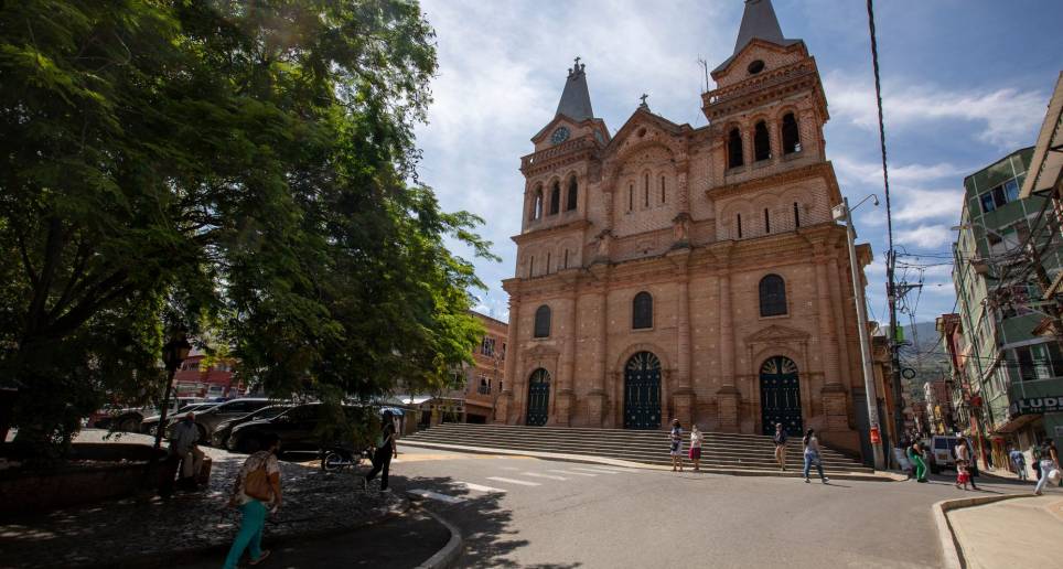 La Alcaldía de Barbosa dejó claro que quiere mucha oración en el municipio y cero rumba durante Semana Santa. FOTO: EL COLOMBIANO