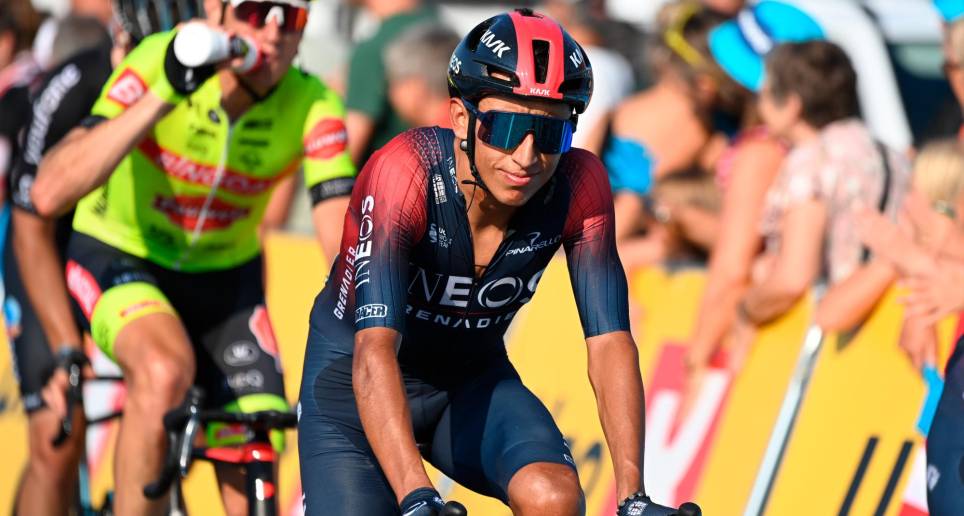 Desde su accidente en 2022, Egan ha disputado seis carreras, de las cuales solo terminó una, la Copa Sabatini, en Italia, en la que acabó 28°. En las otras trabajó fuerte para sus compañeros de equipo. FOTO EFE