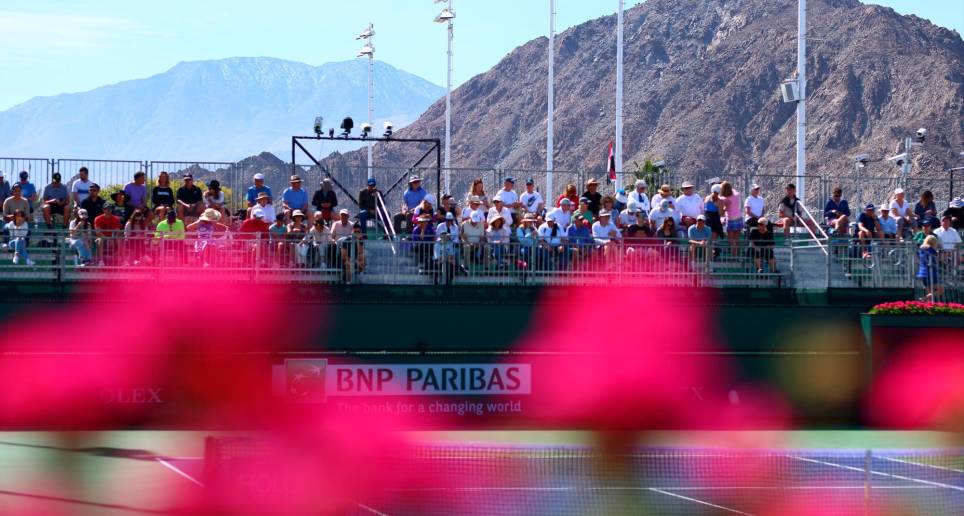 El torneo de Indian Wells es el primer masters 1.000 de la temporada. Se juega en California, Estados Unidos. FOTO: TOMADA DEL TWITTER DE @BNPPARIBASOPEN