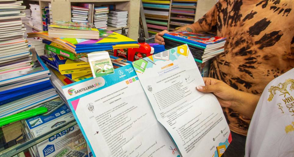 El 17 de enero, la mayoría de colegios comienzan las clases. FOTO: Carlos Alberto Velásquez.