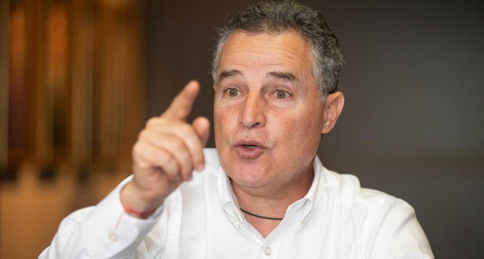 El gobernador Aníbal Gaviria afirmó tener pruebas de la infiltración en el paro minero del Clan del Golfo. FOTO: ESNEYDER GUTIÉRREZ CARDONA