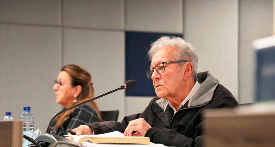 El general (r) Jesús Armando Arias Cabrales fue condenado por desaparición forzada en el caso de toma y retoma del Palacio de Justicia. FOTO: COLPRENSA