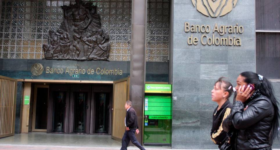 Entre agosto de 2022 y febrero pasado, el Banco Agrario desembolsó créditos por $5,7 billones. Foto: Colprensa