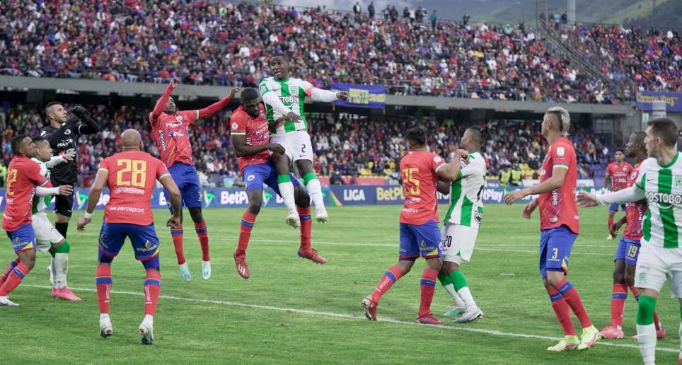 Nacional inició los cuadrangulares empatando en Pasto. FOTO ATLÉTICO NACIONAL