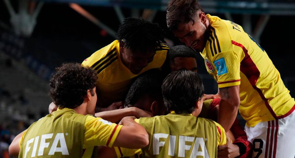La Tricolor festejó una nueva victoria en el Mundial Sub-20. FOTO FCF