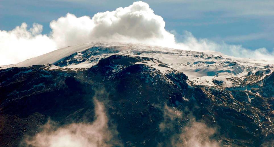 El Nevado del Ruiz es la cumbre más elevada del centro del país. FOTO: Archivo Colprensa 