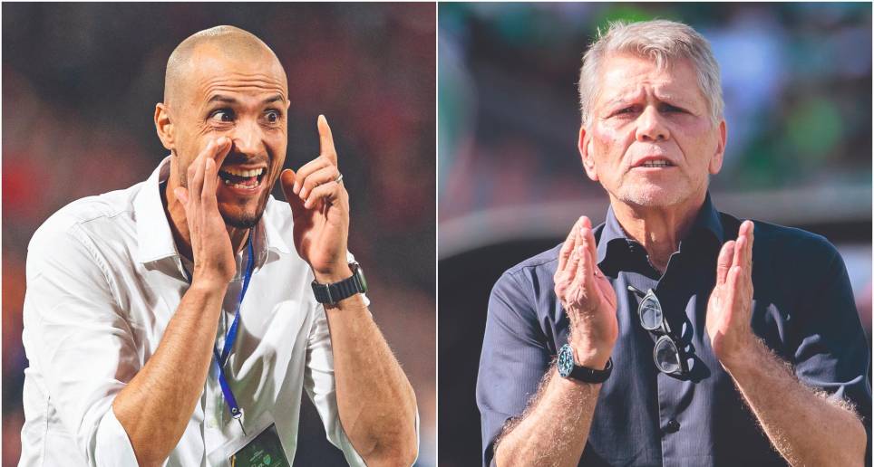 Paulo Autuori asumió su segunda era como entrenador de Nacional en octubre en octubre de 2022; mientras que David González está al frente del DIM desde junio del año pasado. FOTO Juan Antonio Sánchez