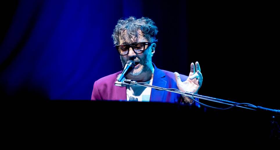 Imagen del concierto en 2022 de Fito Páez en Medellín Foto: Juan Antonio Sánchez