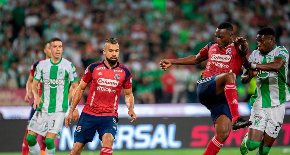 Independiente Medellín y Atlético Nacional ya saben los días y horarios para sus duelos por fase de grupos en la Copa Libertadores. FOTO ANDRÉS CAMILO SUÁREZ 