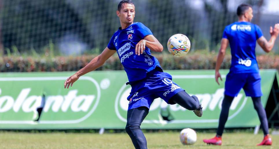 Andrés Ricaurte anotó en 2018 en el último triunfo del DIM en Tunja. Este año se lesionó en la visita de la fecha 8. FOTO Juan Antonio Sánchez