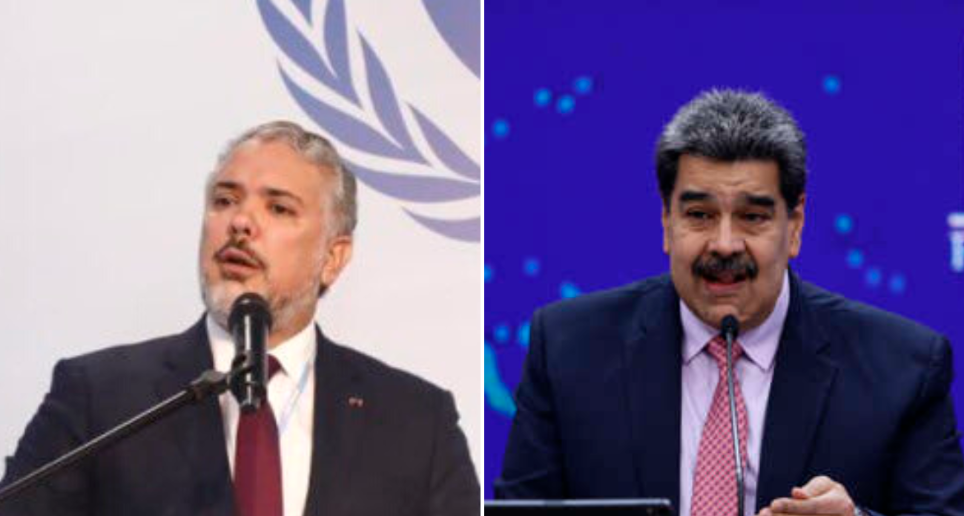 El expresidente Iván Duque, celebró la orden de detención que emitió la Corte Penal Internacional contra Vladimir Putin y señaló que es lo que le espera a Nicolás Maduro. FOTO CORTESÍA Y EFE