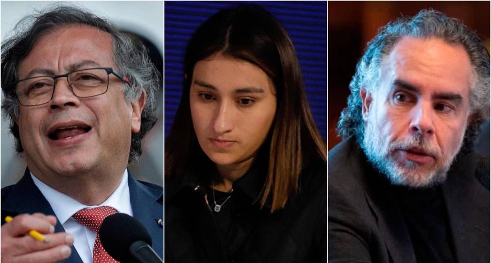 Ni el presidente Gustavo Petro ni Laura Sarabia se han referido a la versión de que Armando Benedetti estaría detrás de la filtración del escándalo con la exniñera del hijo de la jefe de gabinete. FOTOS: COLPRENSA