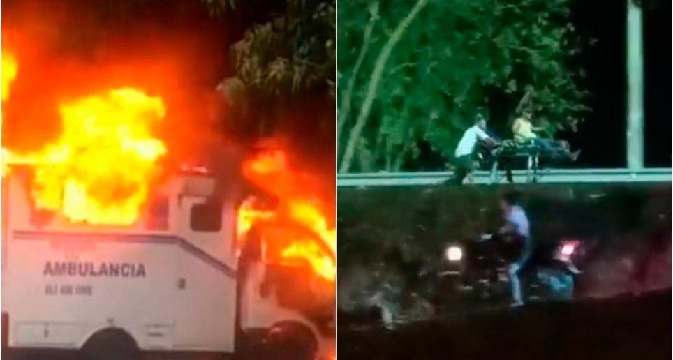 La Secretaría de Salud de Antioquia rechazó el ataque a la misión médica ocurrida el sábado. FOTO: CAPTURA DE VIDEO