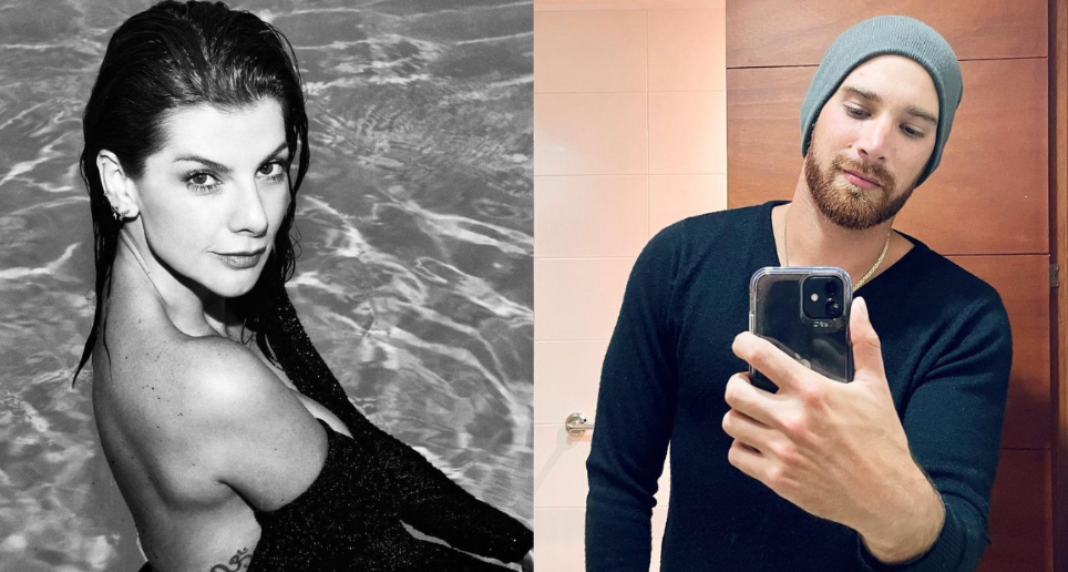 La presentadora colombiana y el hombre habrían sido fotografiados en el concierto de Romeo Santos en Bogotá. FOTOS: Redes sociales