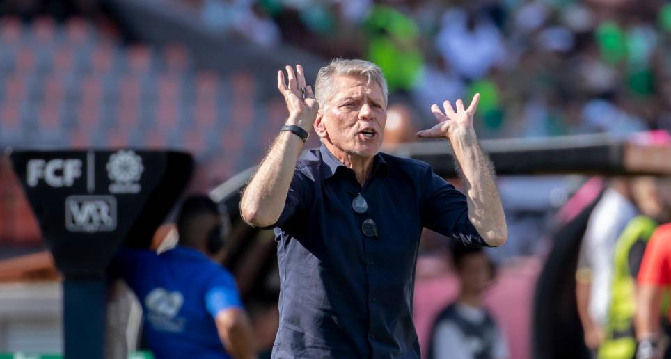 El técnico de Nacional Paulo Autuori, en riesgo de sanción. FOTO Juan Antonio Sánchez