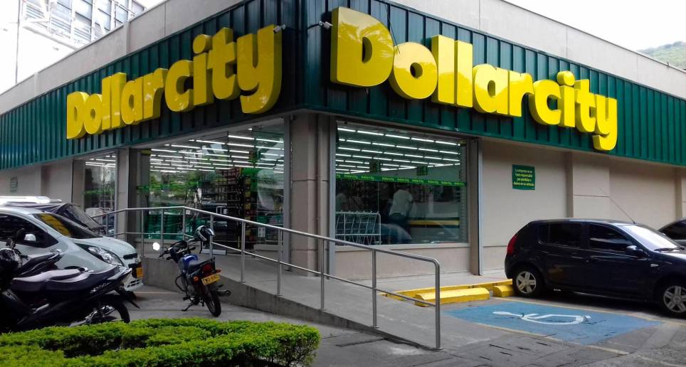 La firma salvadoreña Dollarcity, llegó en 2016 a Colombia y ya posee más de 350 tiendas en todo el país. Foto: Cortesía