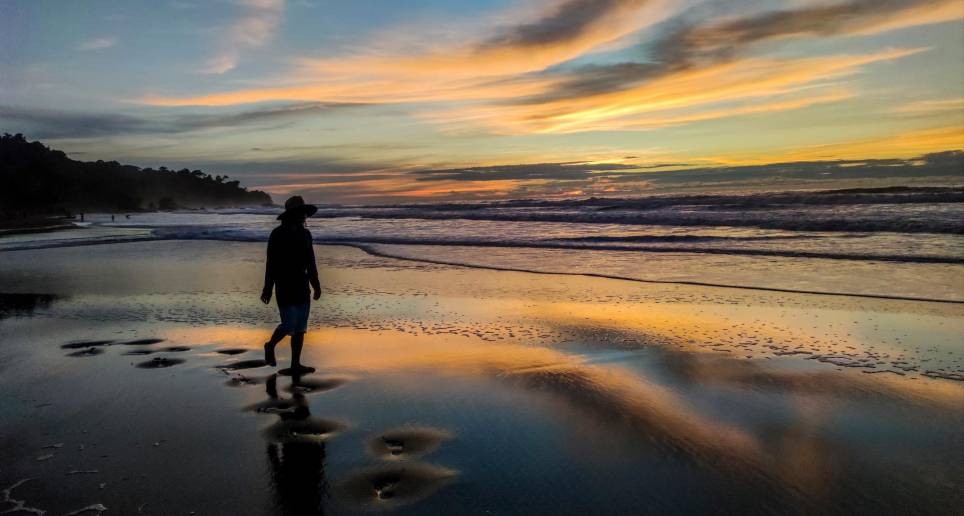 Un atardecer en Bahía Solano. FOTO Julio César Herrera