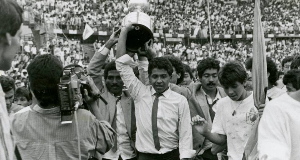 En la imagen aparece, en primer plano, Luis Alfonso Fajardo. Más atrás, Alexis García y León Fernando Villa. FOTO El Colombiano 