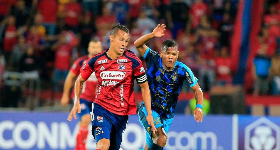 Andrés Ricaurte es el capitán del DIM y uno de los mejores jugadores que tiene el cuadro rojo en la actualidad. FOTO: SNEYDER GUTIÉRREZ 