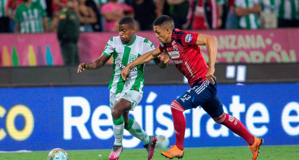 Atlético Nacional y el Independiente Medellín se salvaron de quedar en el mismo grupo de la Copa Libertadores. FOTO ANDRÉS CAMILO SUÁREZ