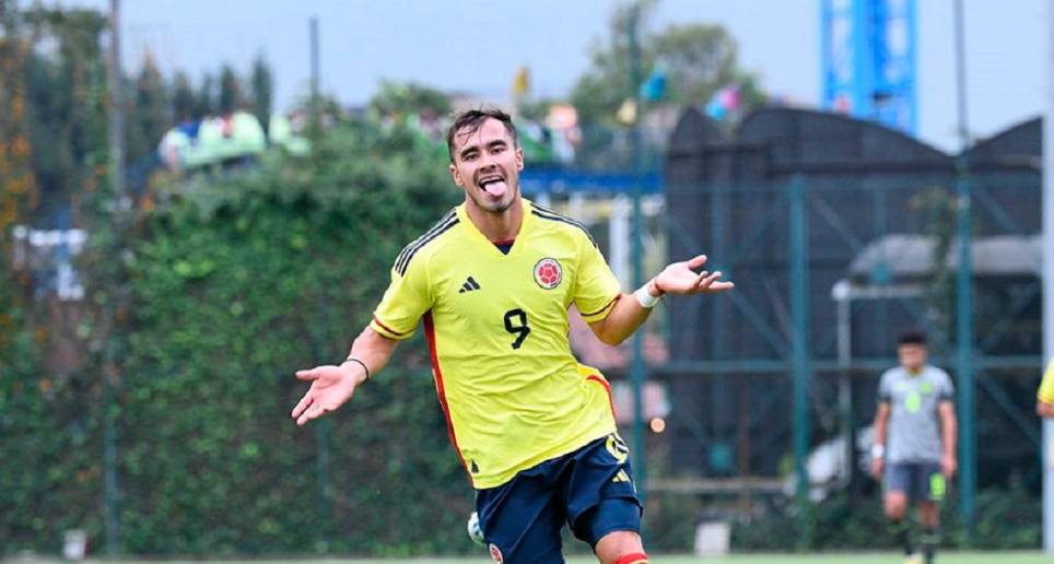 Tomás Ángel respondió con goles al nuevo llamado que le hizo el técnico Héctor Cárdenas. FOTO FCF