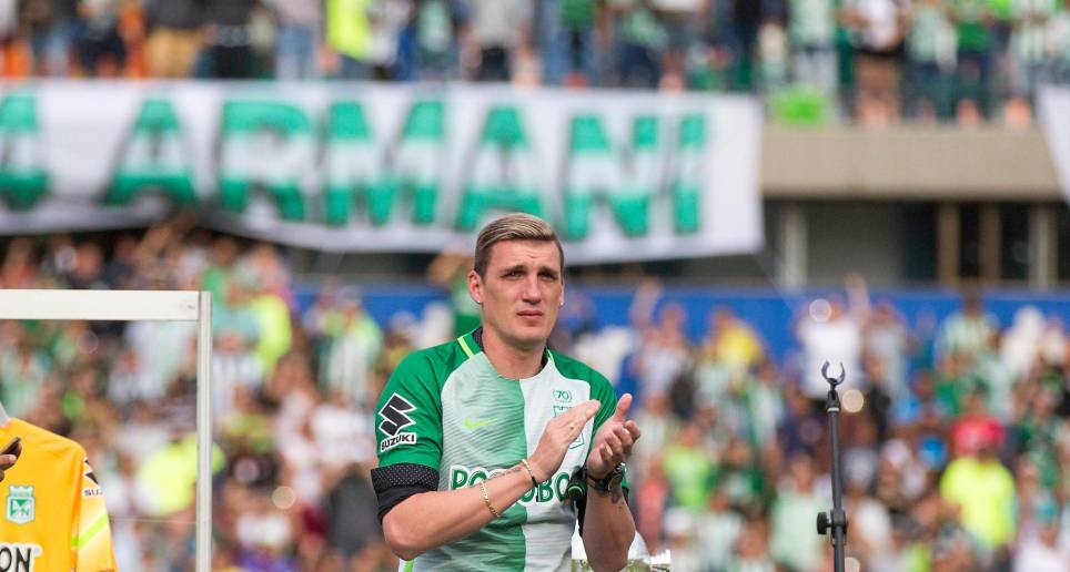 El regreso de Franco Armani es uno de los más esperados por la hinchada verdolaga. FOTO EL COLOMBIANO