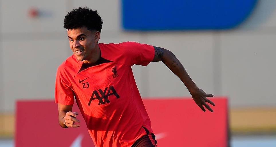 Luis Díaz suma diez goles con el Liverpool. FOTO TWITTER DÍAZ