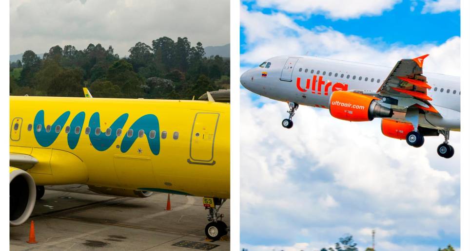 Las dos principales aerolíneas low cost del país por la compleja situación económica que no les permitió seguir con sus operaciones decidieron cesar toda actividad y dejar sus aviones en tierra. FOTOS Cortesía