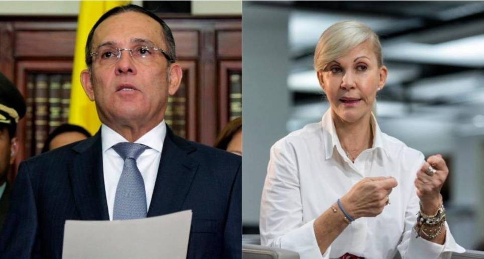 Efraín Cepeda del Partido Conservador y Dilian Francisca Toro de La U - Foto: Colprensa