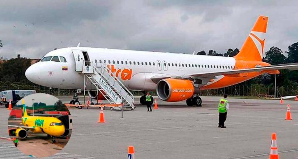 En menos de un mes estallaron las crisis de Ultra Air y Viva en el país. FOTO COLPRENSA