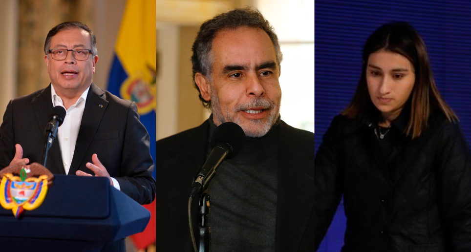 Gustavo Petro apartó a Benedetti y Sarabia de su gobierno para garantizar transparencia en la investigación. FOTOS COLPRENSA Y CORTESÍA PRESIDENCIA 